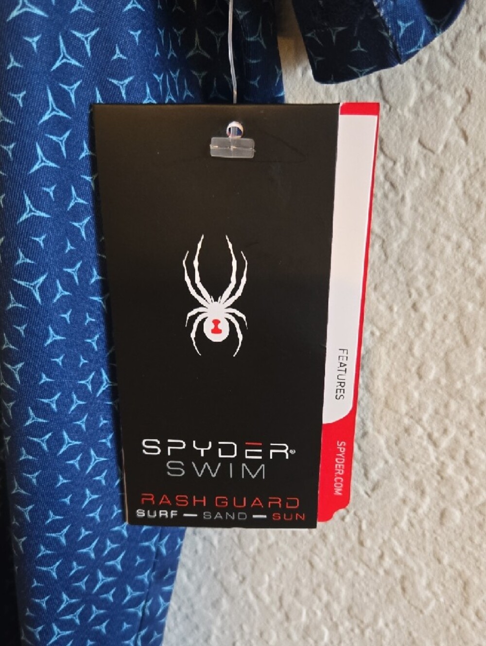 Spyder Men’s Navy Performance Tee with Subtle Pattern - XL - Picture 9 of 16